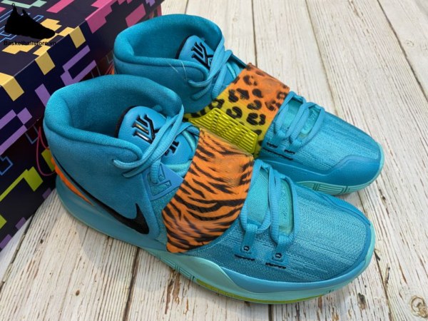 Giày Nike Kyrie 6 EP 'Animal Print Oracle Aqua' BQ4631-300 - Hình ảnh 7
