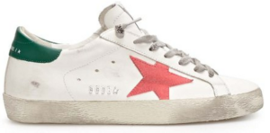 Giày Golden Goose Supper Star 'White Red' GMF00101 F002534 10898