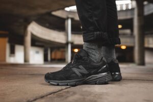 Alternative view of Giày New Balance 990 'Black' M990BB4
