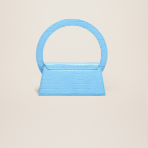 Tui Jacquemus Le Sac Rond 'Croco Blue' 221BA015-3101-330