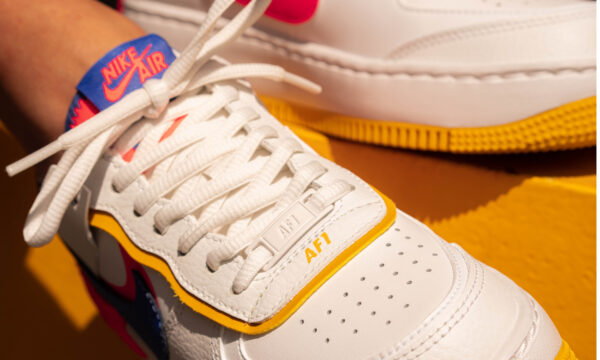 Giày Nike Wmns Air Force 1 Shadow 'White Crimson Blue' CI0919-105 - Hình ảnh 9