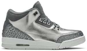 Giày Nike Air Jordan 3 Retro Premium HC GG 'Chrome' AA1243-020
