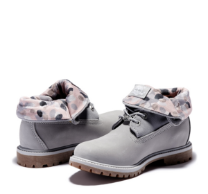 Alternative view of Giày Timberland Wmns Mid Grey Nubuck Leather Boot A2MEJ050