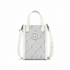 Túi MLB Monogram Cross Body Boston Grey 3ACRH012N-43GRS