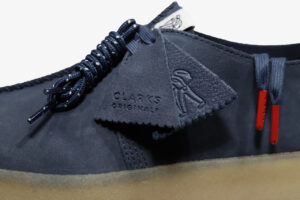 Giay Clarks Trek Cup 'Blue Suede' 261-66223