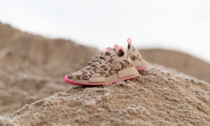 Alternative view of Giày Adidas NMD_R1 Primeknit 'Camo Hyper Pop' G57940