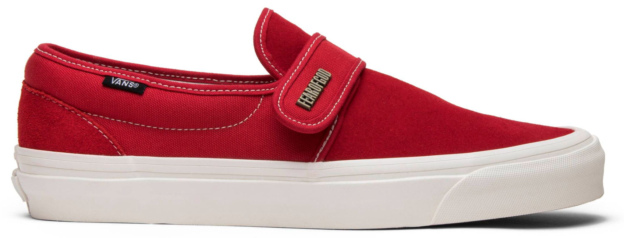 Giày Vans Fear Of God X Slip-On 47 Dx 'Collection 2 Red' Vn0A3J9Fpqt -  Authentic-Shoes