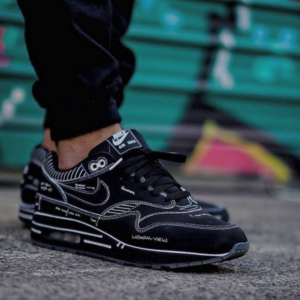 Alternative view of Giày Nike Air Max 1 Tinker 'Sketch to Shelf Black' CJ4286-001
