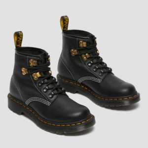 Alternative view of Giày Dr.Martens 101 Hardware Virginia Leather 'Black' 26862001