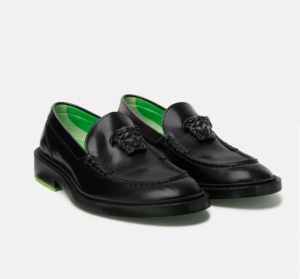 Alternative view of Giày Versace La Medusa Leather Loafers DSU8553-D9VAC-D41XN