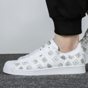 Giay Adidas Superstar 'White Logo Print' GX8413