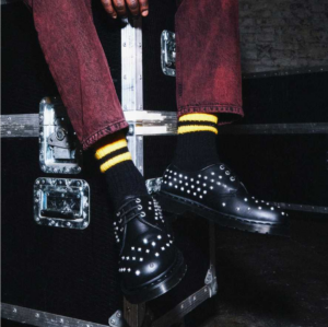 Alternative view of Giày Dr Martens 1461 Oxford 'Black Wanama' 27041001