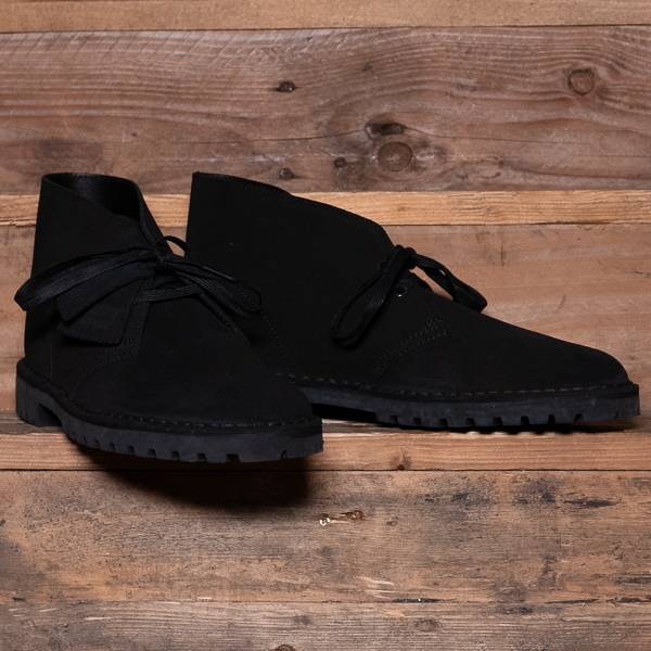 Giày Clarks Desert Rock 'Black Suede' 261-62705 Authentic-Shoes