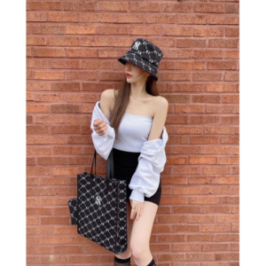 Tui MLB Monogram Diamond Jacquard 'Black' 3AORM012N-50BKS