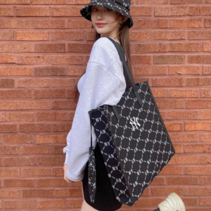 Tui MLB Monogram Diamond Jacquard 'Black' 3AORM012N-50BKS