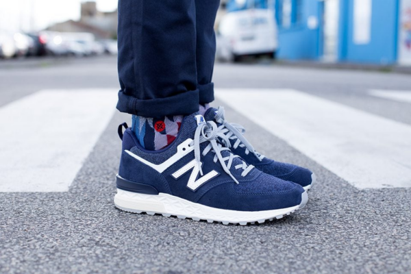 Giày New Balance 574 Sport 'Navy Blue' MS574BB - Hình ảnh 2