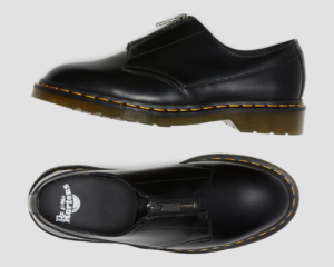 Giay Dr.Martens Cullen Polished Smooth Leather 'Black' 27856001