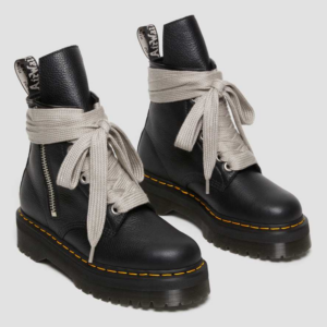 Giay Dr. Martens 1460 x Rick Owens Quad Leather 'Black Lunar' 27978001