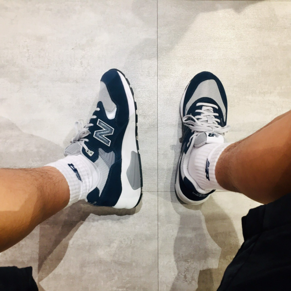 Giày New Balance 580 'Navy Grey' CMT580CB - Hình ảnh 4