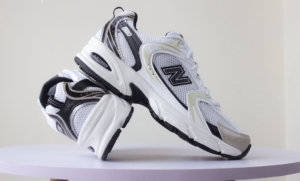 Giay New Balance 530 'White Light Gold Metallic' MR530TC