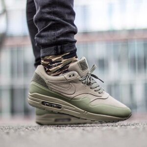 Alternative view of Giày Nike Air Max 1 V SP 'Patch Steel Green' 704901-300
