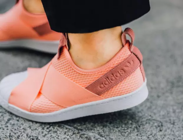 Giày Adidas Wmns Superstar Slip On 'Clear Orange' AQ0919 - Hình ảnh 5