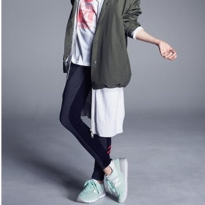 Alternative view of Giày New Balance Wmns 574 Green White WL574ESM