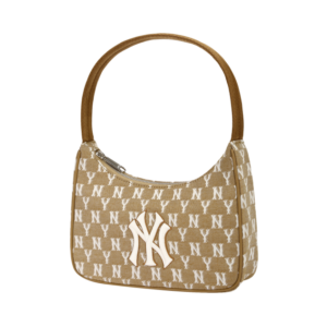 Alternative view of Túi Monogram Jacquard Hobo Bag New York Yankees 32BG33111-50B