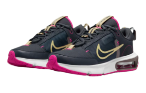Alternative view of Giày Nike IntrIk SE GS Off Noir 'Pink And Black' DJ0011-001