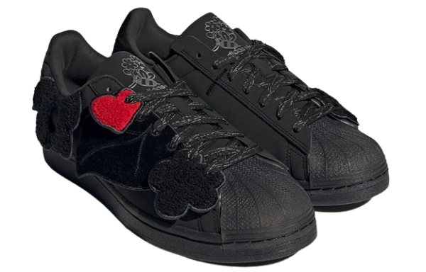 Giày Adidas Superstar Melting Sadness 'Black Floral' GZ6985 - Ảnh 4