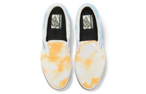 Giay Vans Pastel Tie Dye Comfycush Slip-On 'Yellow White' VN0A7TNMB1Y