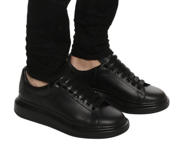 Giày Alexander McQueen Oversized Sneaker 'All Black' 553761-WHGP0-1000 - Hình ảnh 2