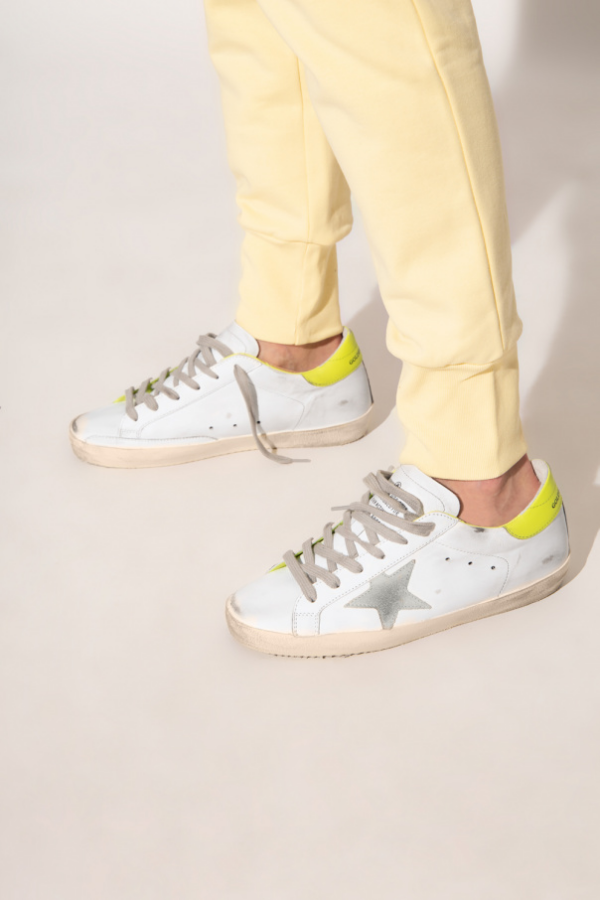 Giày Golden Goose Supper Star 'White Yellow' GWF00101 F002591 10915 - Hình ảnh 3