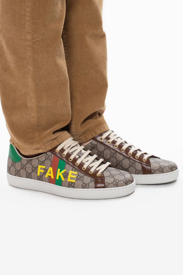 Giày Gucci Ace 'Fake Not Print' 636358 2GC10 8260 - Hình ảnh 3