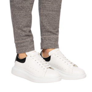 Alternative view of Giày Alexander McQueen Oversized 'White Black' 553680-WHGP5-9061