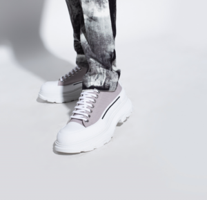 Alternative view of Giày Alexander McQueen Grey Tread Slick Low 604257-W4MV2-1331