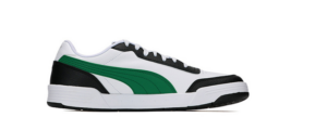 Giay Puma Caracal  White Green Black 369863-30