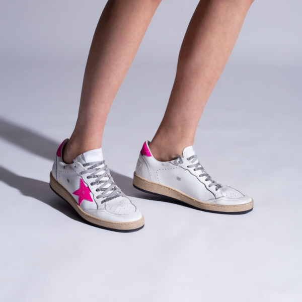 Giày Golden Goose Ballstar White Pink GWF00117-F001034-10475 - Hình ảnh 2