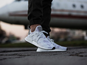 Alternative view of Giày Aididas NMD XR1 'White Duck Camo' BA7233