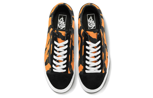 Giày Vans Unisex Style 36 Low-Top 'Black Orange' VN0A3DZ3ORA - Hình ảnh 4