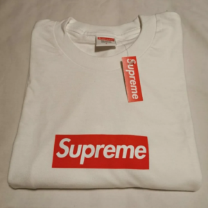 Alternative view of Áo Supreme Box Logo LS Tee 'White' SUP-BOLLTWH