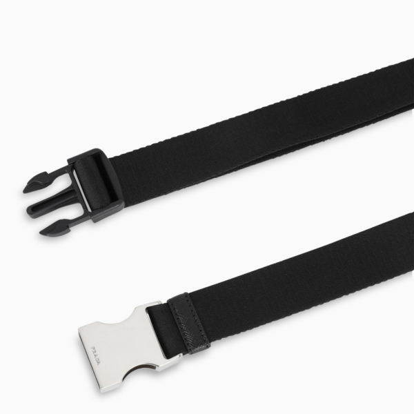 Thắt Lưng Prada Black Nylon Snap Belt 2CN0592DMN-F0002 - Hình ảnh 3