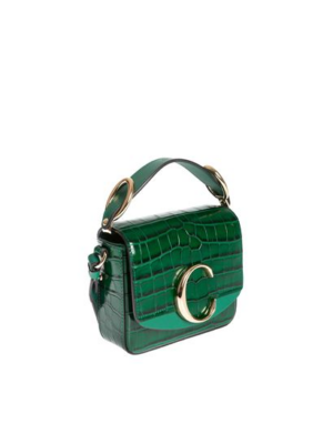 Alternative view of Túi Chloe Mini C Bag In Woodsy Green CHC19-US193A87-3H0