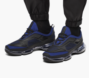 Alternative view of Giày Prada Cloudbust Air Technical Fabric Sneakers 'Blue Black' 2EG298_2OD8_F0KUC