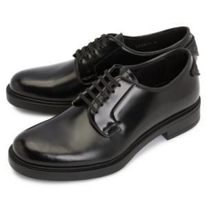 Giay Prada Brushed Triangle Logo 'Black' 2EG394-055-F0002