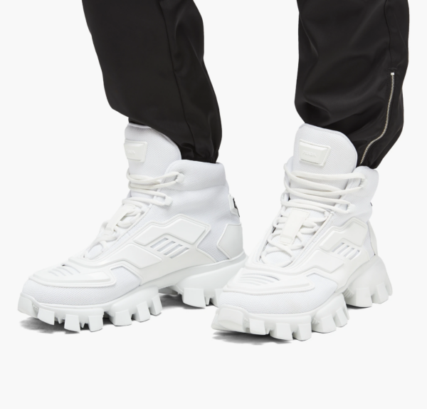 Giày Prada Cloudbust Thunder Sneaker High 'White' 2TG180-3KZU-F0009 - Hình ảnh 2