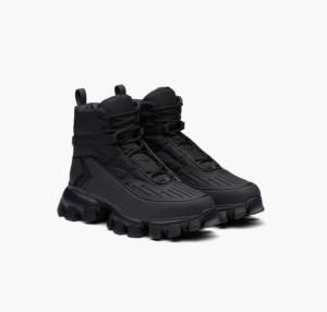Alternative view of Giày Prada Cloudbust Thunder Sneakers 'Triple Black' 2TG189-3LGO-F0002-F-G000