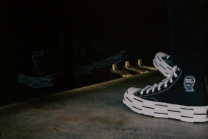 Alternative view of Giày Converse Brain Dead x Chuck 70 High Black 170549C