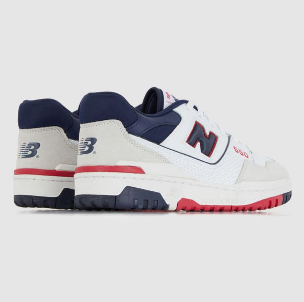 Giày New Balance 550 Premium 'White Navy Red' BB550CC1 - Hình ảnh 6