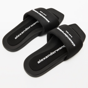 Dep Alexander Wang Aw Pool Slide In Nylon 'Black' 30221S059001